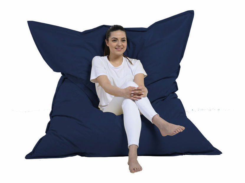 Fotoliu puf Gladiator (Albastru închis)