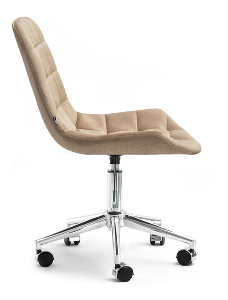 Scaun Eleanor (bej + crom)