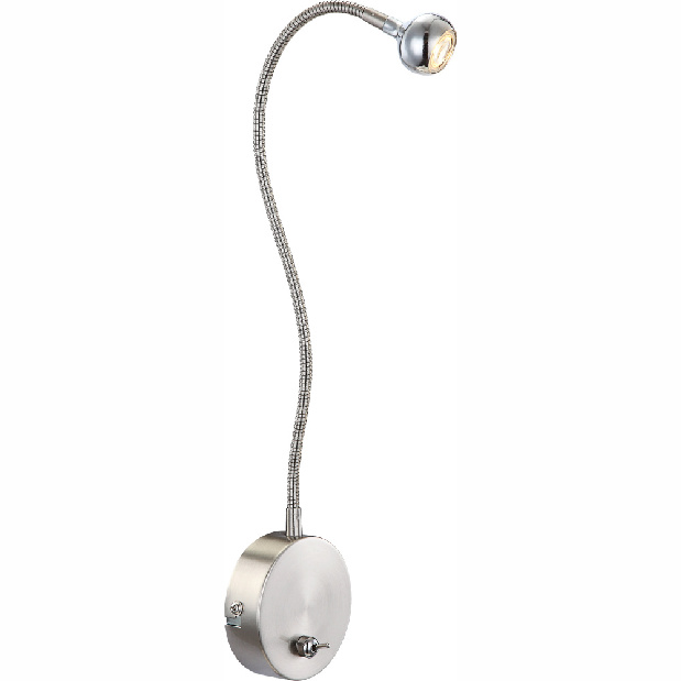 Stropné/nástenné svietidlo LED Serpent 24109W (nikel)