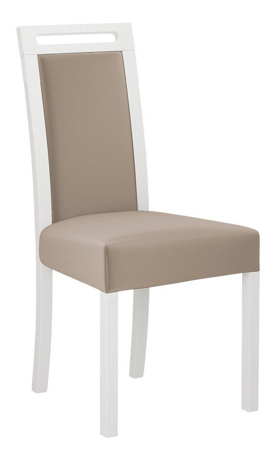 Jedálenská stolička Hellen V (krémová + biela)