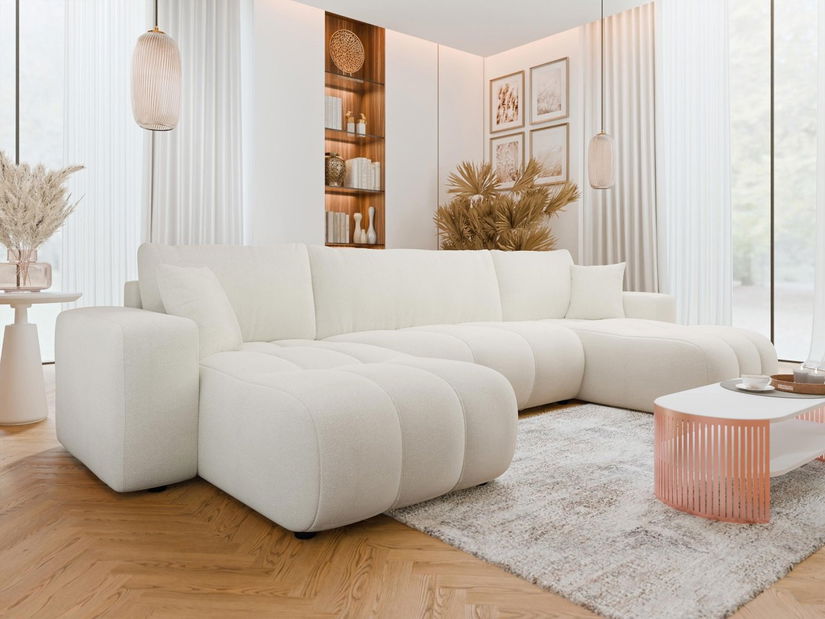 Kutna garnitura U Lorew U (bijela)