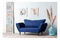 Kétszemélyes kanapé Viper (tengerészkék)