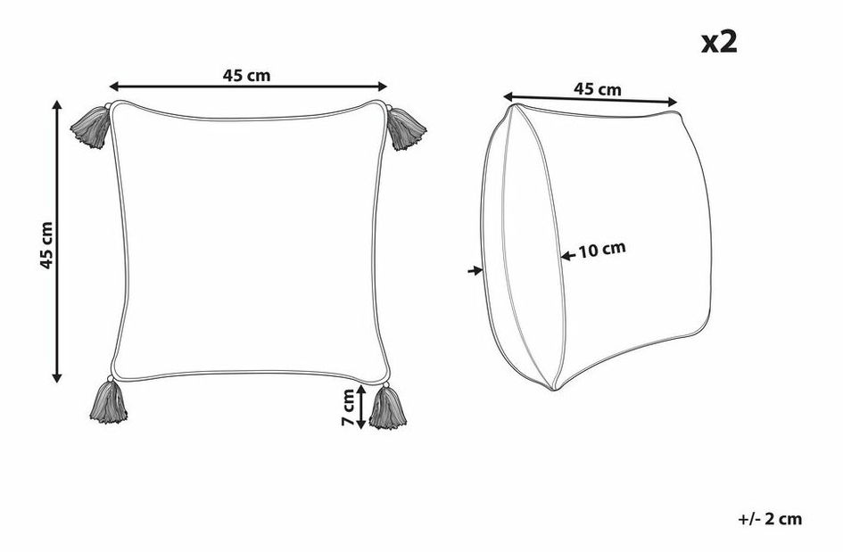 Covor 80 x 200 cm Manga (bej)