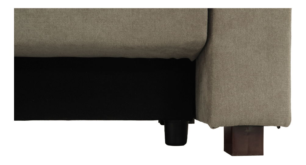 Szétnyitható kanapé Porta (szürkésbarna)