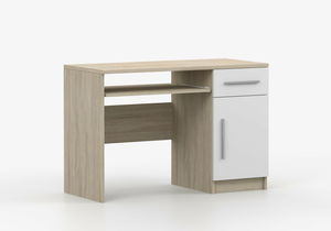 PC asztal Oleg III (fehér + sonoma tölgy)