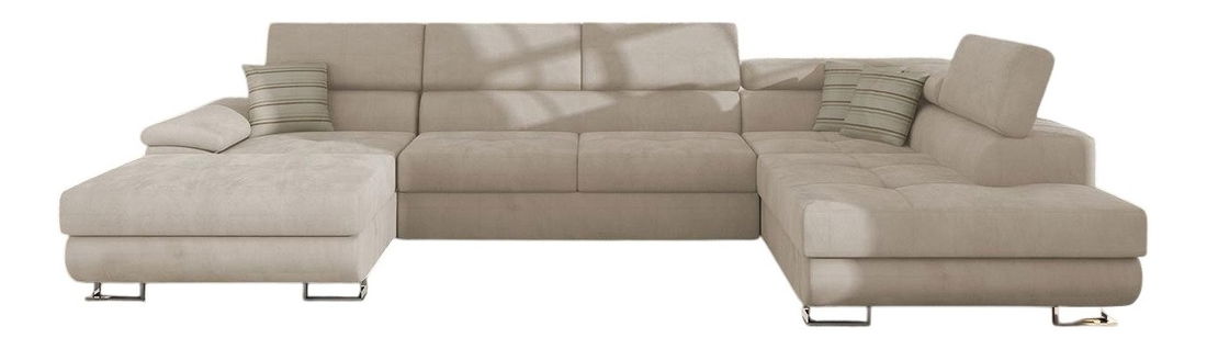 Sarok ülőgarnitúra Alphard Bis (J) (uttario velvet 2979 + uttario velvet 2979 + senegal 825)