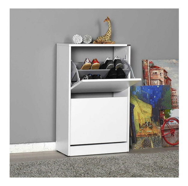 Pantofar/ Dulap pantofi Tosina 2 (alb) *resigilat