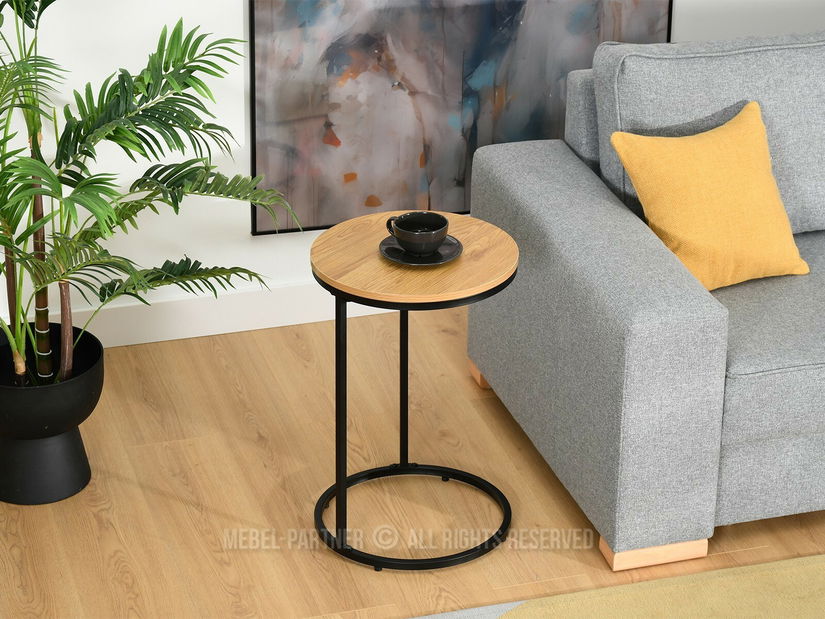 Konferenčný stolík Corden (dub + čierna)