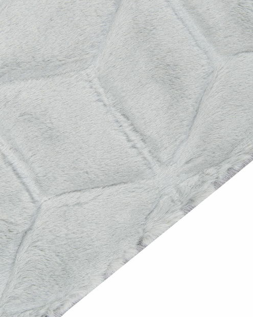 Covor din blană artificială 80 x 150 cm Thae (gri verde)