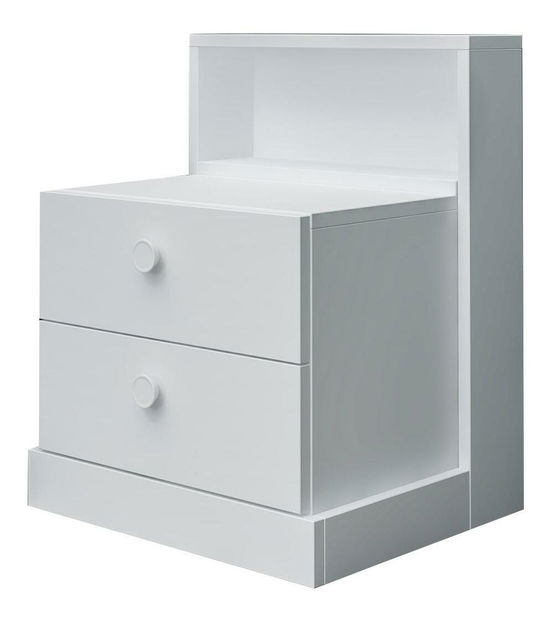 Noćni stolić Nilili 3 (bijela)