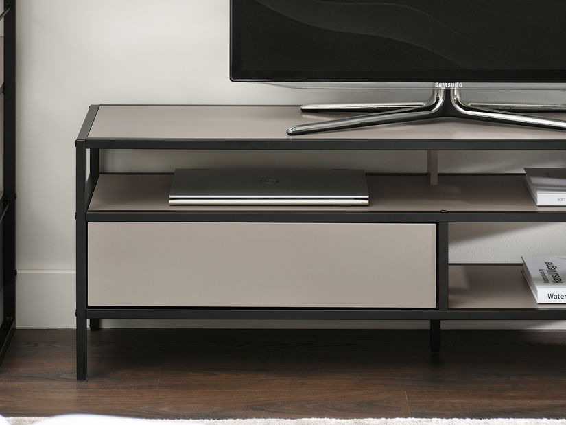 TV stolík/skrinka Subsidios (čierna)