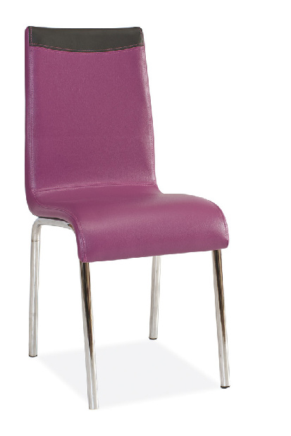Jedálenská stolička H-161 fialová