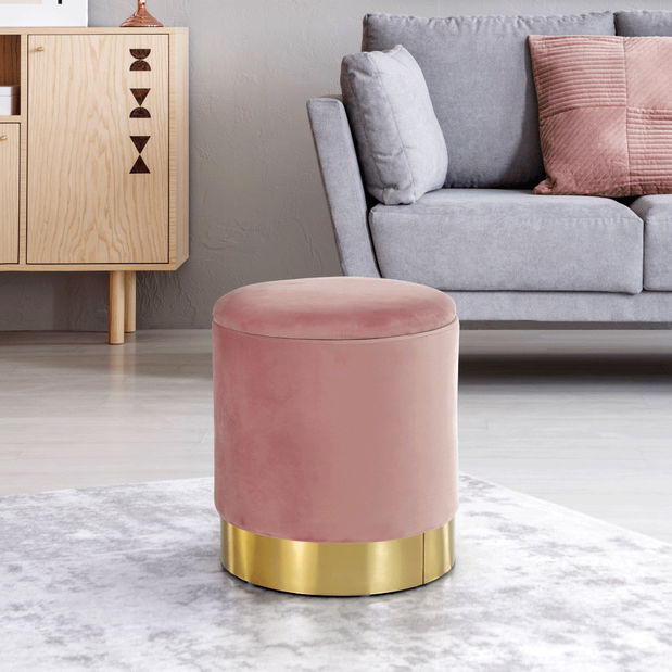 Taburete Annin (roz) *vânzare stoc