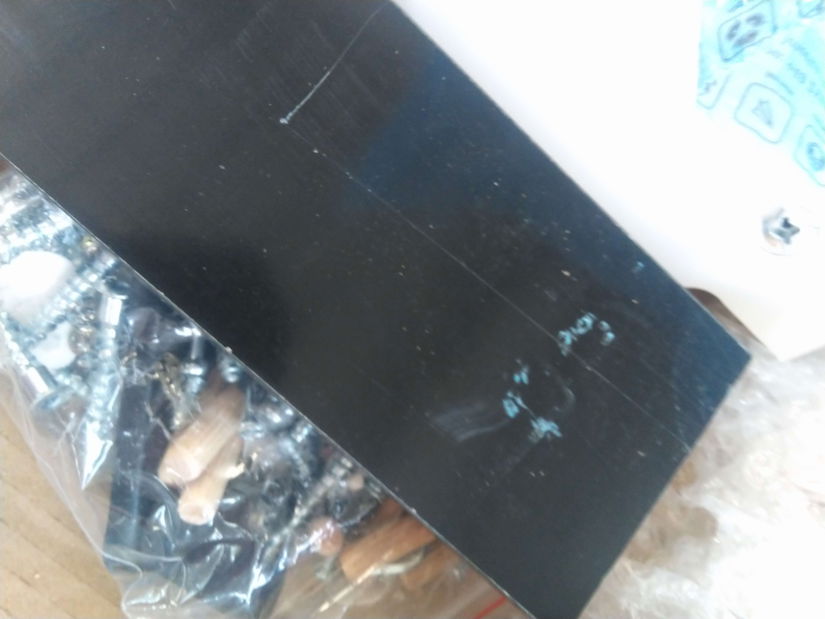 Masă de cafea Mellie Alb + negru *resigilat