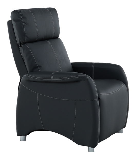 Relaxačné kreslo Francesco CH-113100 koža PU čierna