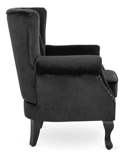 Fotoliu Malik (negru) 