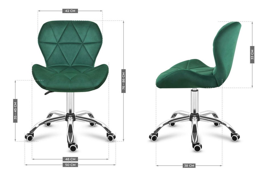 Kancelárska stolička Forte 3.0 (tmavozelená)