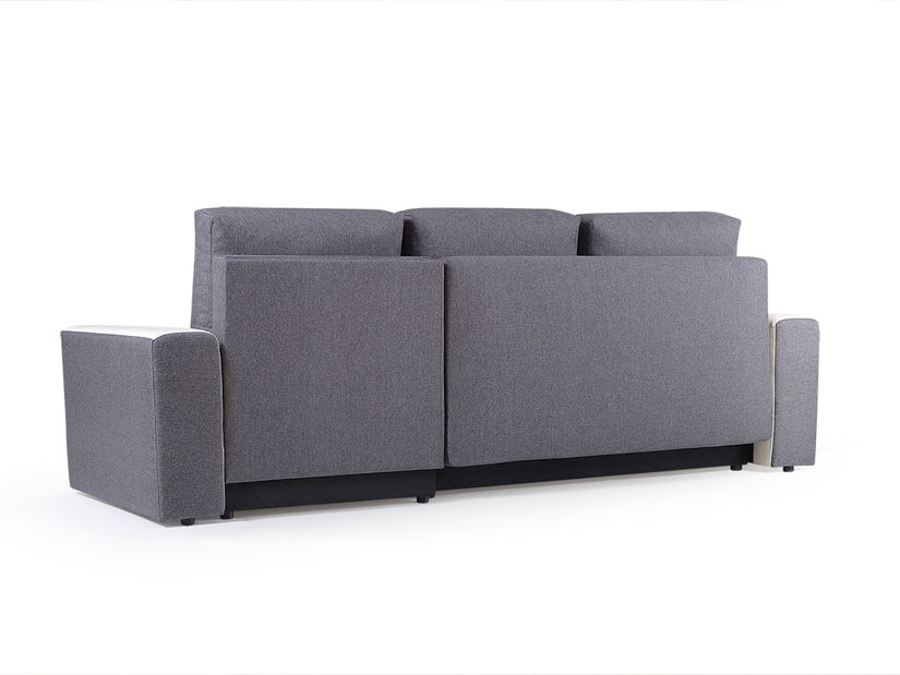 Rohová sedačka Maxtom (sivá + biela) (P)