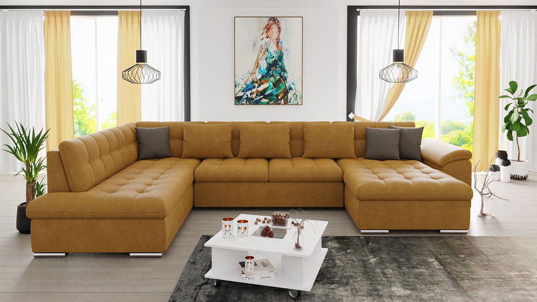 Rohová sedacia súprava Talia (P) (Zetta 296 + Zetta 294)