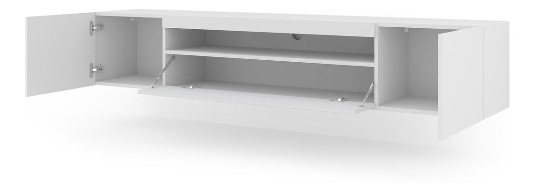 TV stolík/skrinka Aurinko 200 (matná biela)