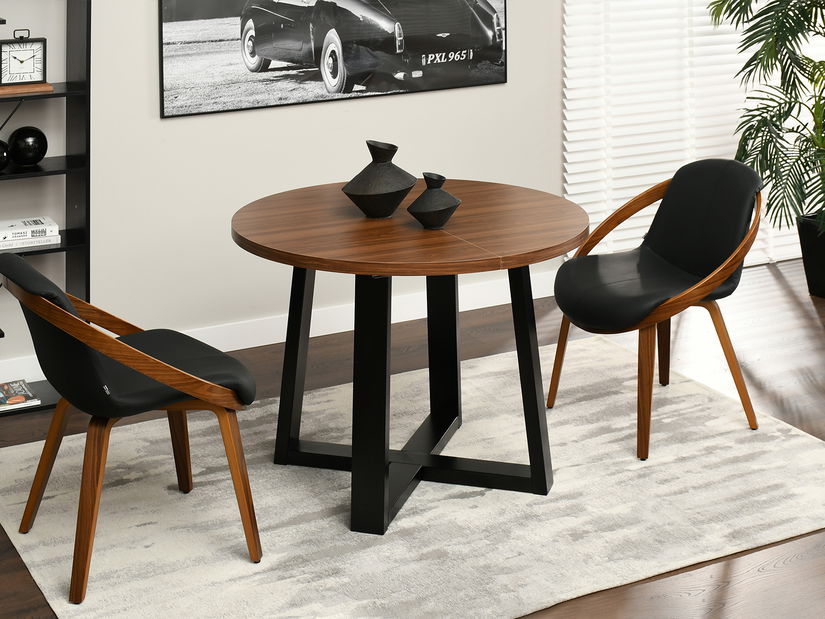 Jedálenský stôl Aceptar (čierna)