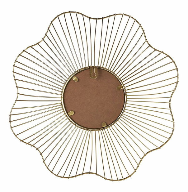 Zidno ogledalo Sadiki (zlatna) 