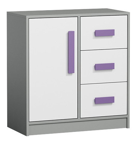 Komoda Gilla G7 (fialová)