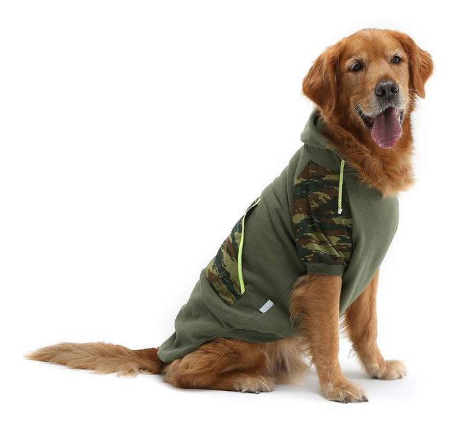 Mikina pre psa Asker (zelená) (9XL)