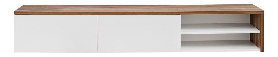 Tv stolík/skrinka Dalton (dub sterling + biela matná)