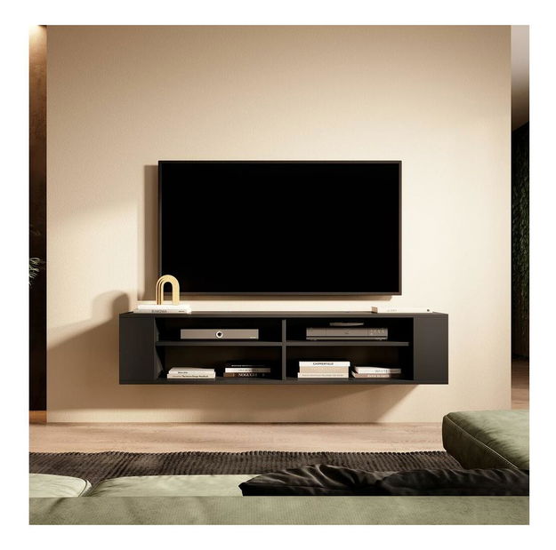 TV skrinka/stolík Walker 140 (čierna)