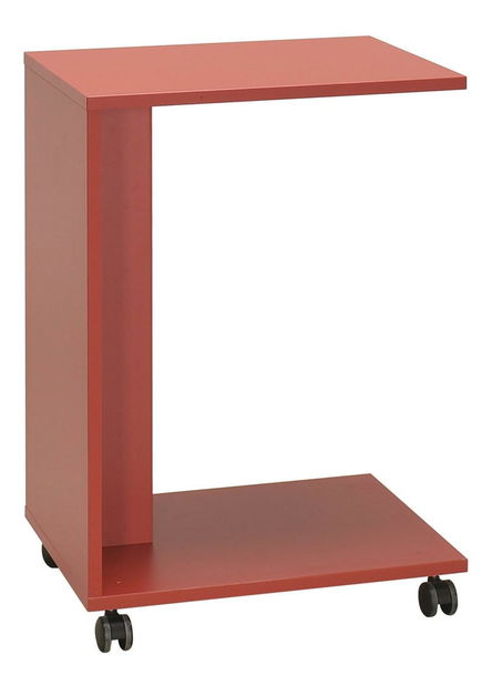 Pomoćni stolić Shepaletta (crvena)