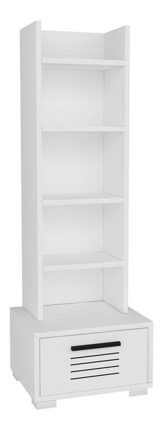 Regál Nanide (biela) 