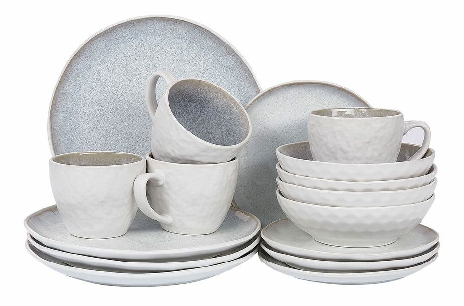 Set vase 16 buc Sohil (gri) 