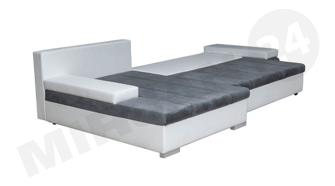 Rohová sedacia súprava Katana (tmavohnedá + béžová)