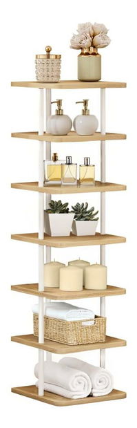 Raft Explotarla (stejar deschis + alb) 