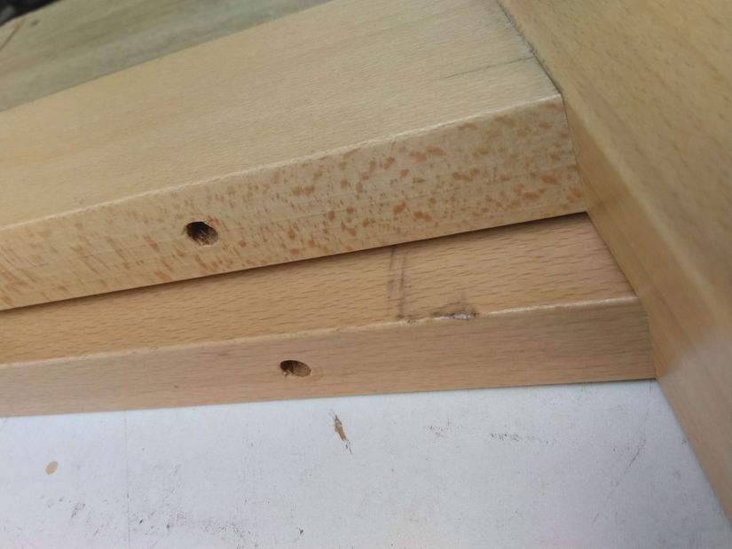 Blagovaonska stolica Sebi (natural + krem) *Outlet moguća oštećenja