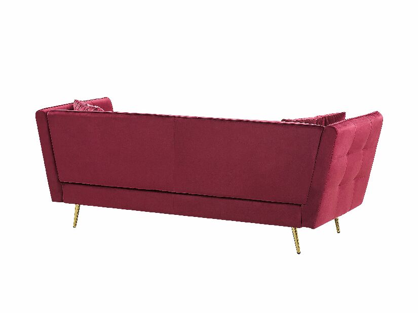 Sofa trosjed FERICA (tamno crvena)