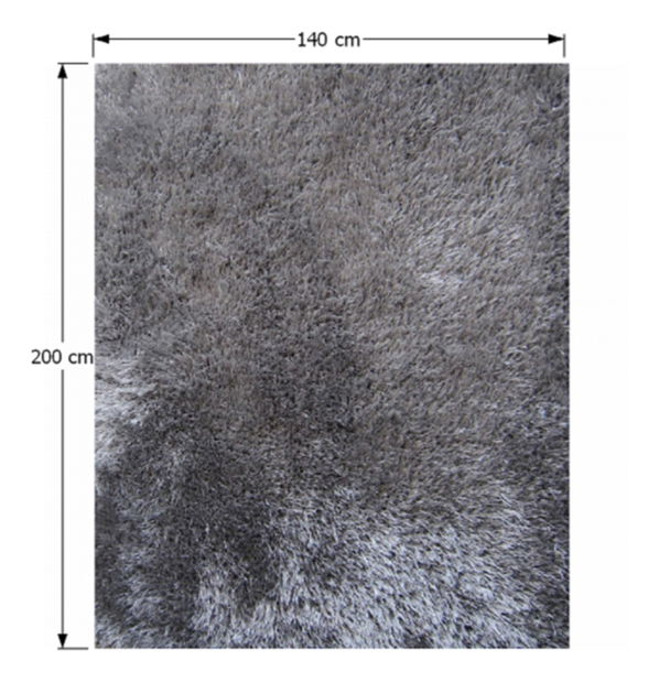 Covor 140x200 cm Kalara (gri)