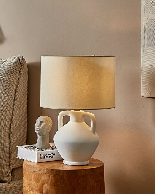 Stolná lampa Labza (biela)