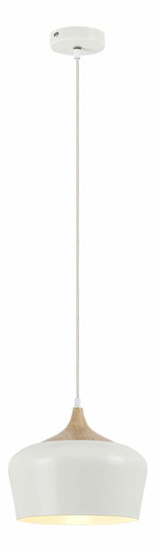 Závesné svietidlo Sadie 2563 (biela + buk)