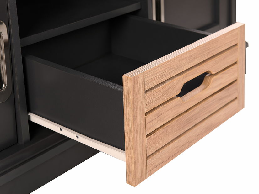 TV stolík/skrinka Gosford (tmavosivá)