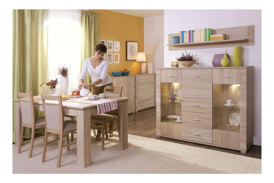 Blagovaonica Gwenn 1 (hrast sonoma)