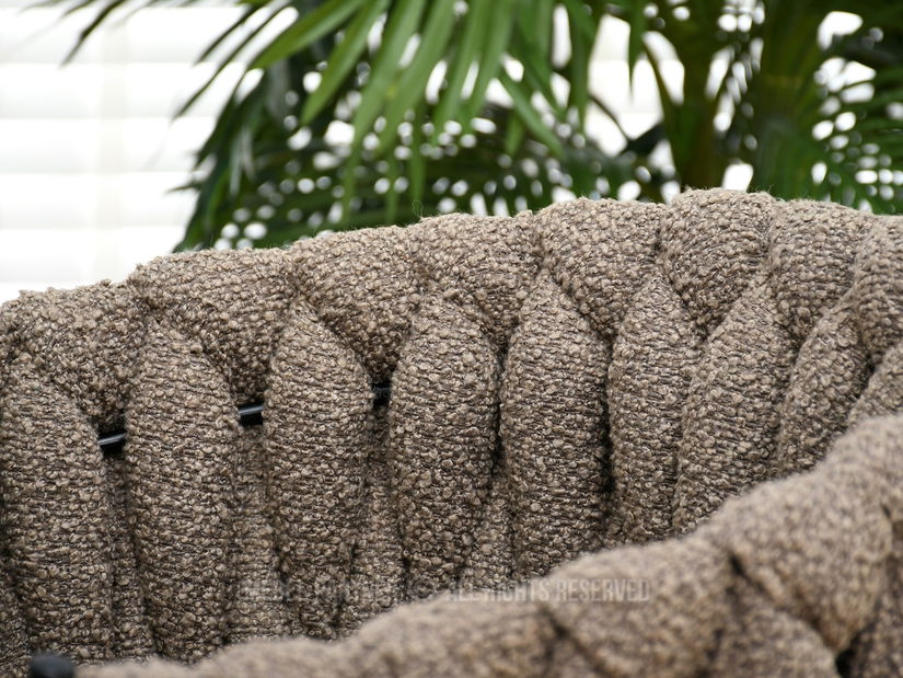 Stolička Roza (svetlohnedá + čierna)