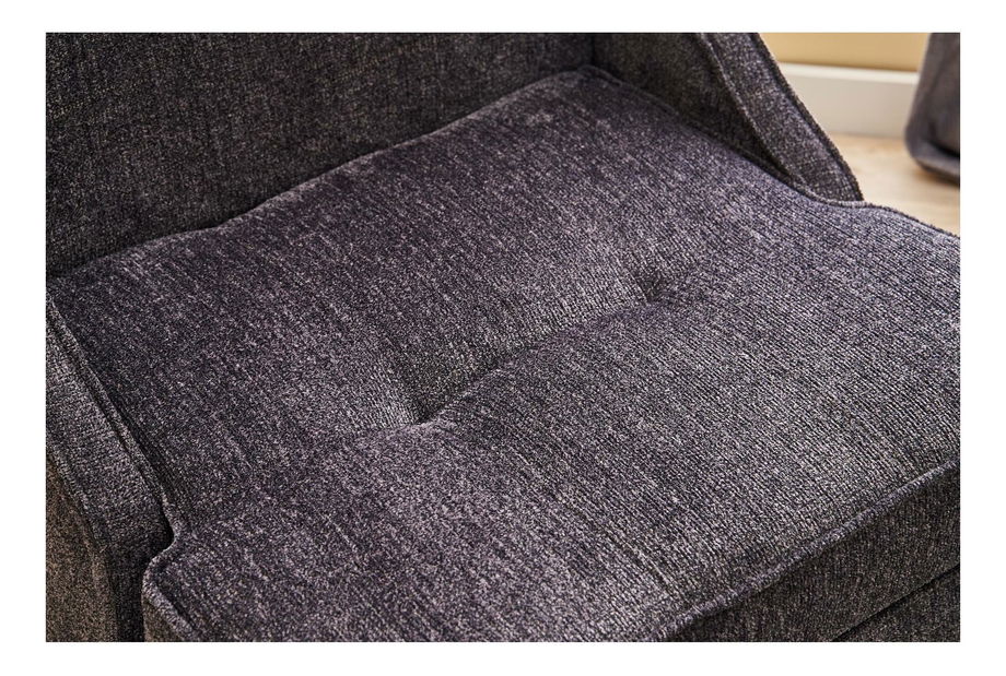 Kreslo Eloketta (antracit + orech)