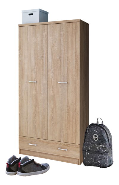 Ruhásszekrény Tianna (szonoma tölgy)