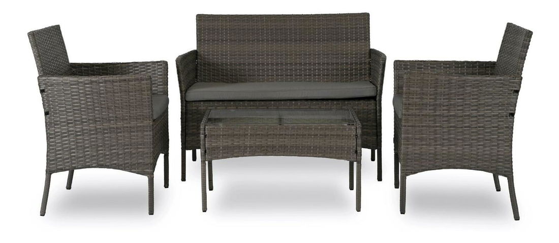 Vrtni set Manta (siva) (za 4 osobe)