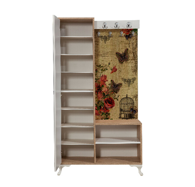 Mobilier hol Ivonne 734 (Stejar sonoma)