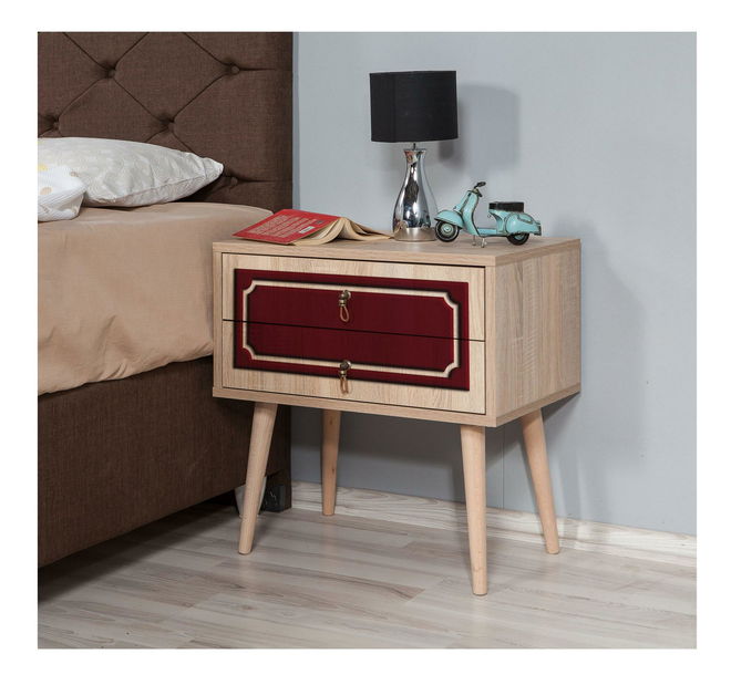 Noptieră Sopatu 11 (stejar sonoma)