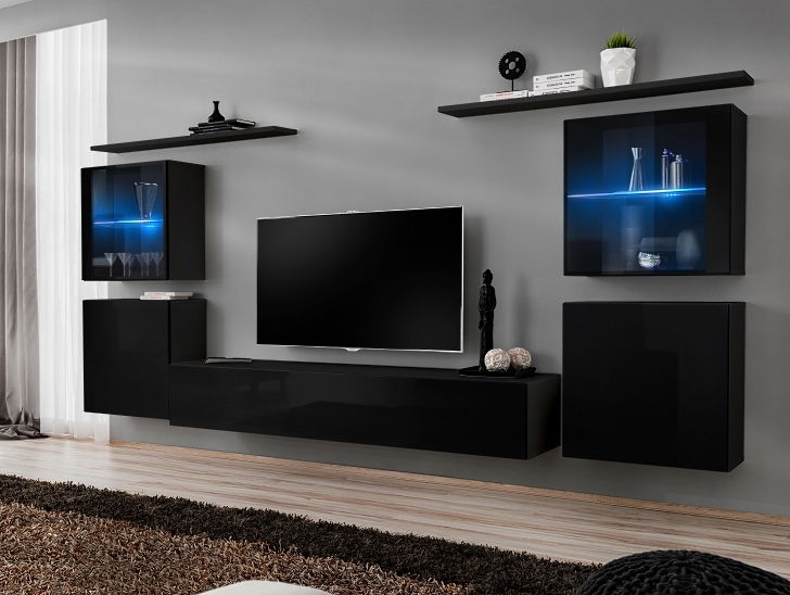 Obývacia stena Stafford 26 ZZ SW 14 (s osvetlením)