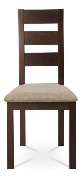 Blagovaonska stolica Basurde (orah + bež)